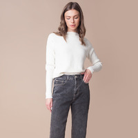 Эластичные джинсы mom-fit Цвет: серый Артикул: D54.212 Размер 46 (подойдет на 46-48