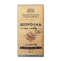 Шоколад На Меду 70% какао С Кунжутом 90 гр.
