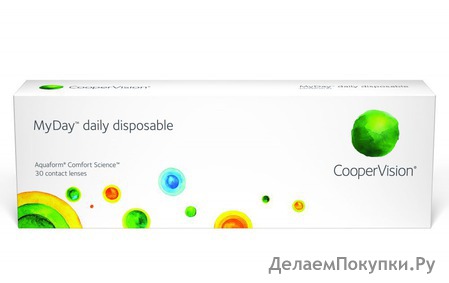 Контактные линзы MyDay daily disposable