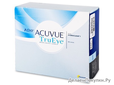 Контактные линзы 1-Day Acuvue TruEye (180)