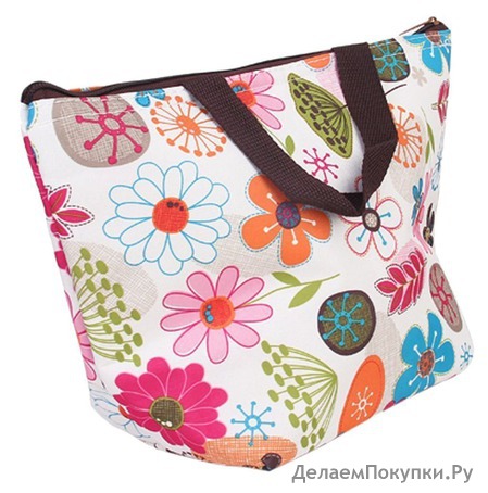 Waterproof Picnic Insulated Fashion Lunch Cooler Tote Bag Travel Zipper Organizer Box