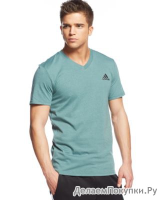 Adidas Men's Go-To Performance V-Neck T-Shirt