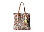  Gabriella Rocha Hanna Printed Tote with Tassel