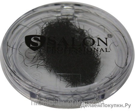 Ресницы для по-одиночного наращивания Salon Professional (normal 6мм) в баночке, ресницы для наращивания