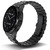 Vector Watch Luna Smartwatch-30 Day+ Autonomy, 5ATM, Notifications, Activity Tracking - Black Case/ Black Bracelet-Elegant