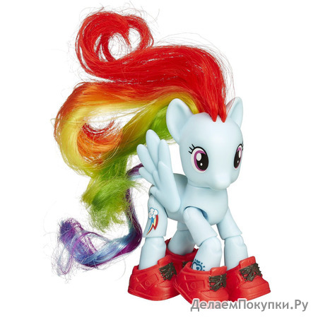 My Little Pony Friendship is Magic Rainbow Dash Sightseeing Figure