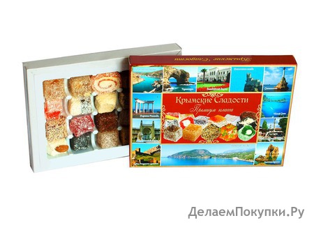 Рахат-лукум «Крымские пейзажи» 350 гр. Красная