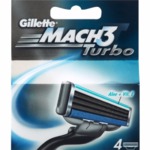 *Gillette Mach3 Turbo   (4 )