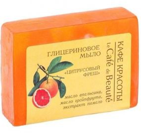 Мыло "Цитрусовый фреш" Кафе Красоты 100 гр