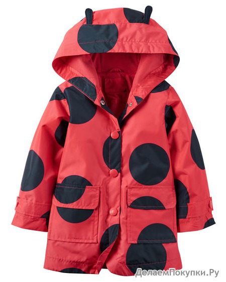Ladybug Raincoat