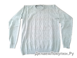 Джемпер с геометрическими узорами