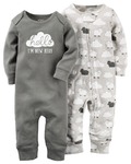 2-Pack Babysoft Coveralls
