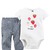 2-Piece Bodysuit & Pant Set