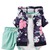 3-Piece Short-Sleeve Cardigan Set