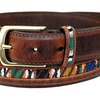  Columbia Men's 32mm Oil Tan Guatemalan Belt