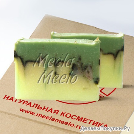 Натуральное мыло "ГринГлиняное", 100 гр