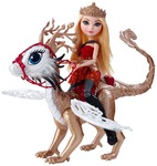 Ever After High Dragon Games Apple White Doll and Braebyrn Dragon