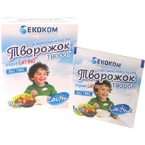 Творожок, закваска сухая лиофилизованная, в вакуумной упаковке.