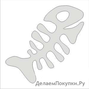 Световозвращающая аппликация была рыба арт.11158