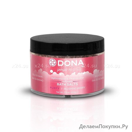        DONA Bath Salt Blushing Berry 215 