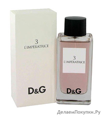 DOLCE&GABBANA  3 L'IMPERATRICE lady 50 ml edt