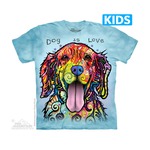 Dog Is Love Kids T-Shirt