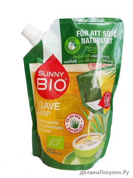     Sunny BIO AGAVE SIRAP, 450 