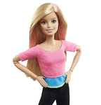 Barbie Made to Move Barbie Doll, Pink Top