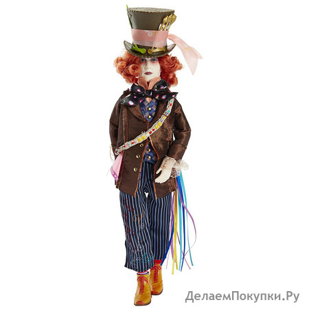 Alice Through the Looking Glass 11.5" Deluxe Mad Hatter Collector Doll