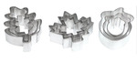 Wilton Leaves and Acorns 9-Piece Aluminum Cookie Cutter Set