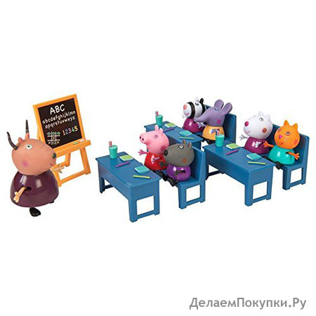 Peppa Pig Classroom Playset Toy