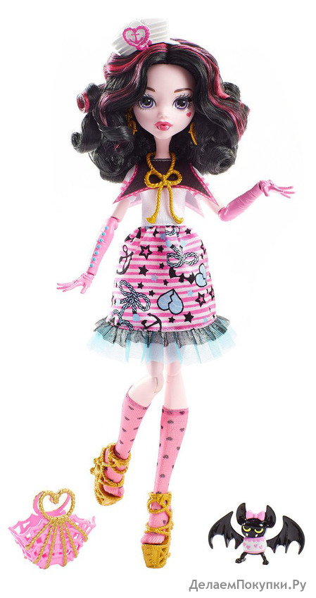 Monster High Shriekwrecked Nautical Ghouls Draculaura Doll