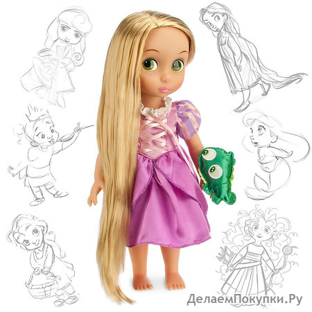 Disney Animators' Collection Rapunzel Doll -16 Inch