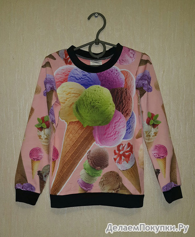Свитшот для девочки &quot;Ice Cream&quot;