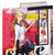 Barbie Style Doll, White Jacket & Black Floral Print Skirt