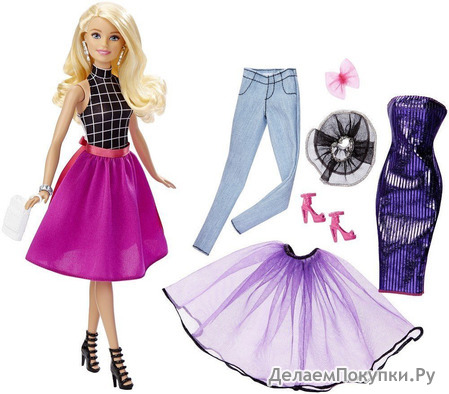 Barbie Fashion Mix 'N Match Doll, Blonde