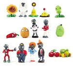 BIGOCT 16 X Plants vs Zombies Toys Series Game Role Figure Display Toy PVC Gargantuar Craze Dave Dr. Zomboss Action Figure