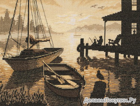 Dimensions Needlecrafts Counted Cross Stitch, Peaceful Silhouette
