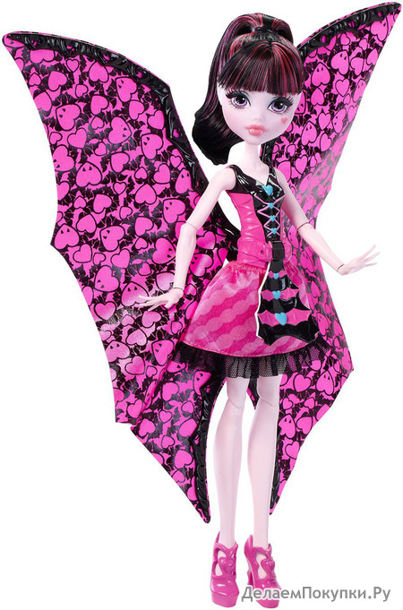 Monster High Ghoul-to-Bat Transformation Draculaura Doll