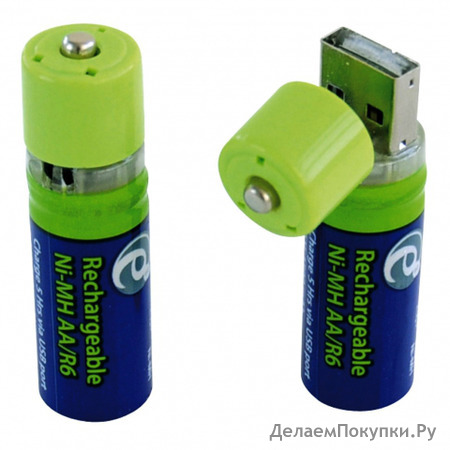  AA Energenie EG-BA-001 1500/ Ni-Mh  USB , 2 !!!