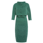 Maybelle' Lush Green Jacquard Twin Set