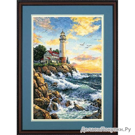 Dimensions Needlecrafts Counted Cross Stitch, Rocky Point