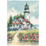 Dimensions Gold Collection Petite Scenic Lighthouse Cntd Cross Stitc