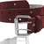 EURO Womens Thick Wide 2 Hole Leather Belt - Fashion Double Row - Up to 6XL Size