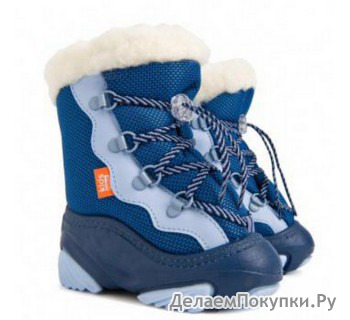 Сноубутсы ДЕМАР 4017 SNOW MAR голубые