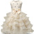 NNJXD Girl Dress Kids Ruffles Lace Party Wedding Dresses