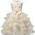 NNJXD Girl Dress Kids Ruffles Lace Party Wedding Dresses