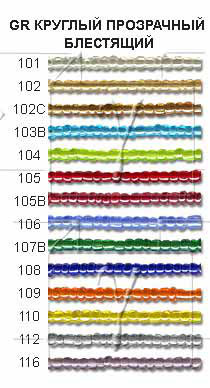  Zlatka GR 11/0 (0101-0121) 100 