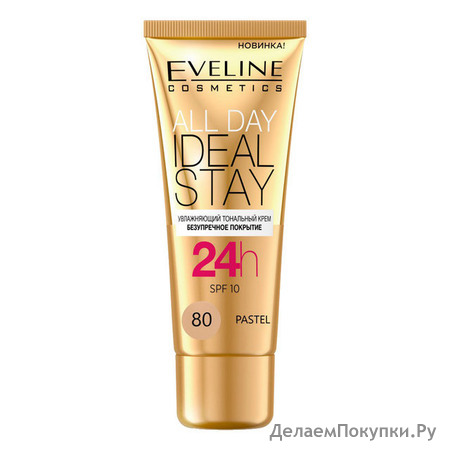 Eveline Cosmetics "All Day Ideal Stay" -   80 (pastel) 30ml