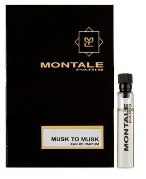 MONTALE MUSK TO MUSK unisex vial 2ml edp